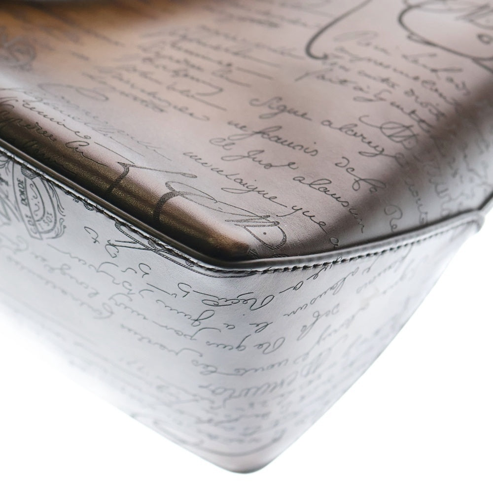 Berluti(ベルルッティ) カリグラフィ トゥジュールトートバッグ ブラウン スクリットレザー