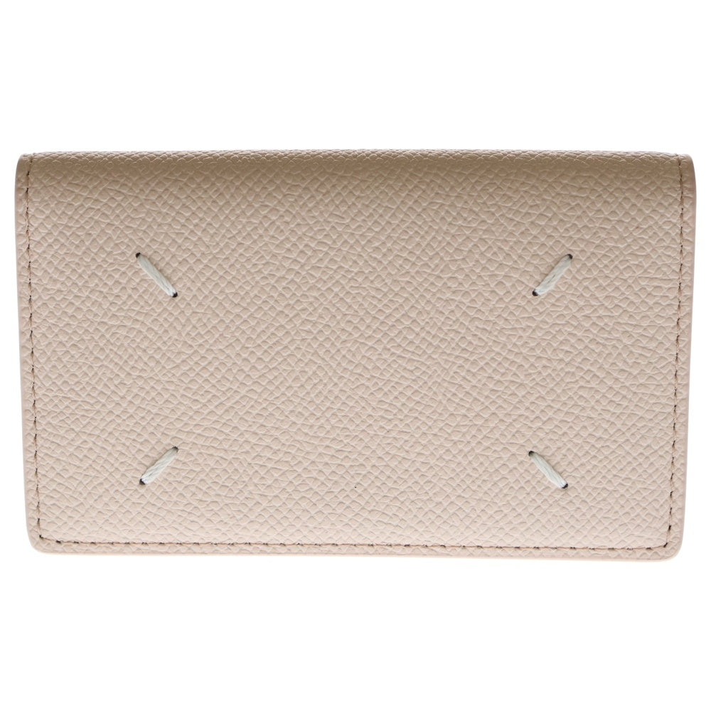 MM6 Maison Margiela(エムエムシックスメゾンマルジェラ) 4ステッチ レザー カードケース 名刺入れ ピンク SA3VX0005 レディース