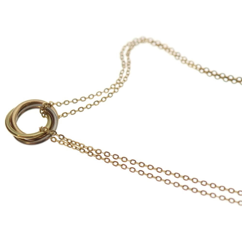 Cartier(カルティエ) トリニティ ネックレス Au750PG/YG/WG ピンクゴールド/イエローゴールド/ホワイトゴールド ジュエリー レディース