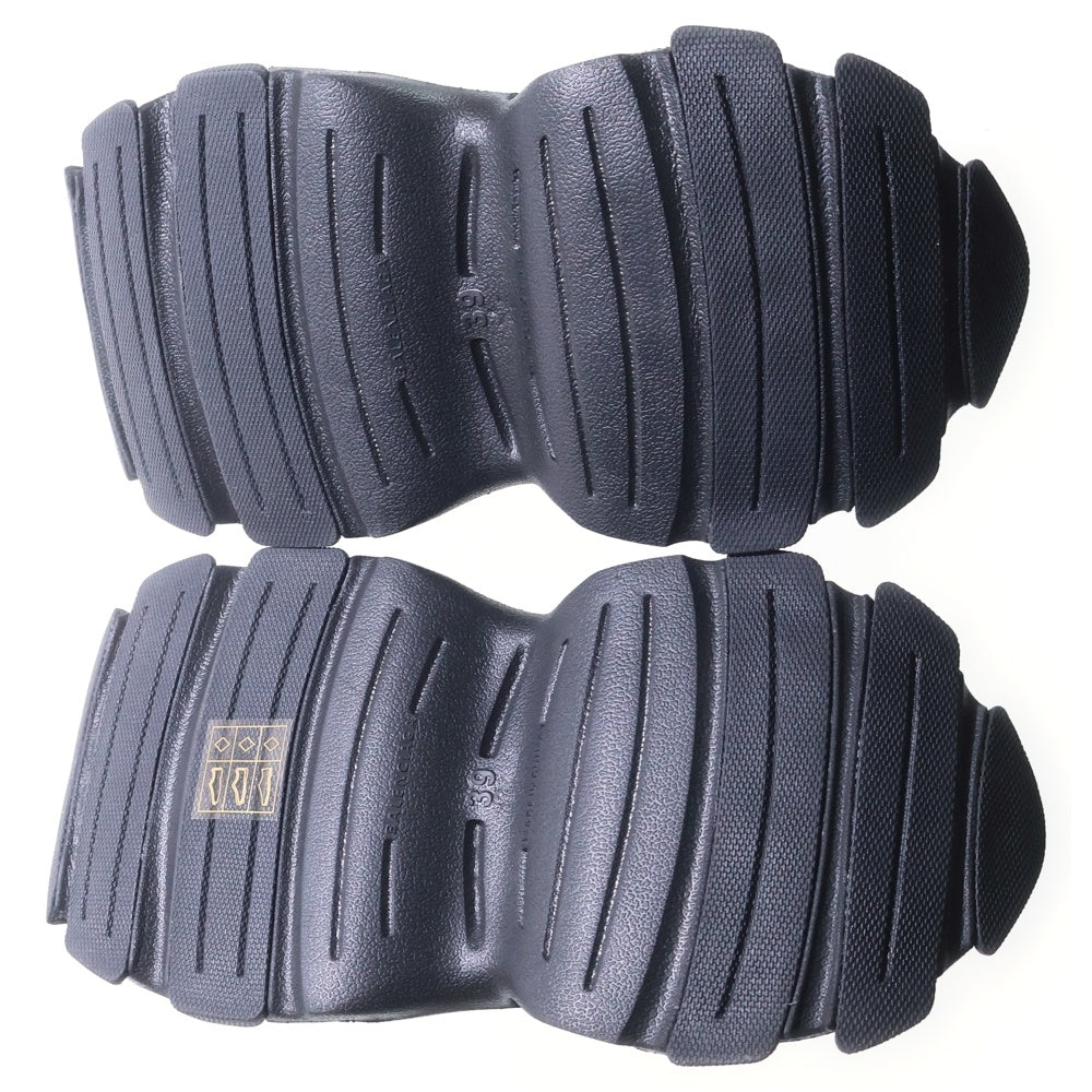 BALENCIAGA(バレンシアガ) HD LACE-UP ラバー レースアップ ローカットシューズ サンダル ブラック 702146