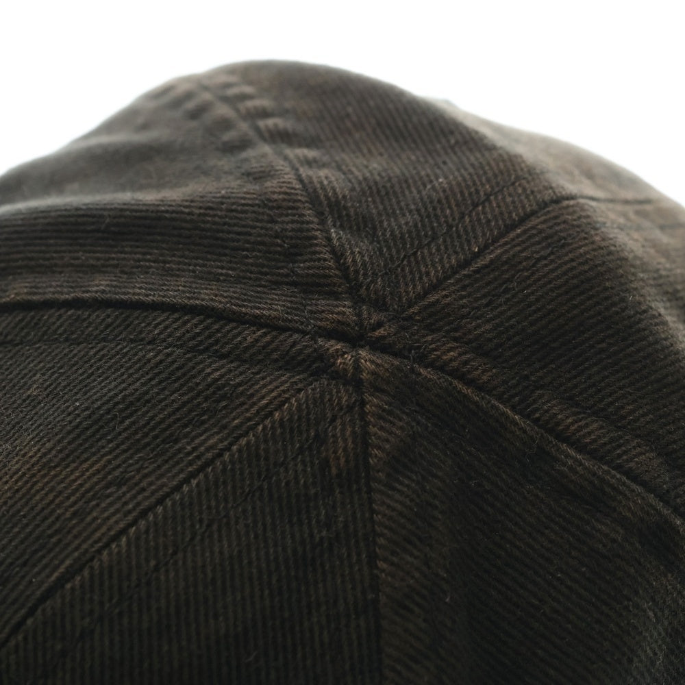 BALENCIAGA(バレンシアガ) NASA ロゴ刺繍 6パネル ベースボールキャップ 帽子 ブラック