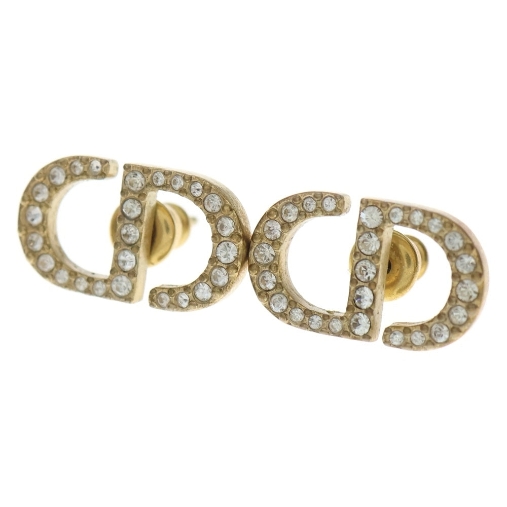 Christian Dior(クリスチャンディオール) CDロゴ ラインストーン