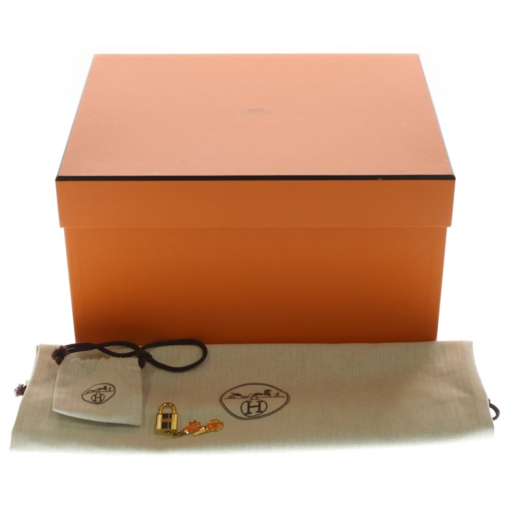 HERMES(エルメス) ピコタンロックMM ヴェールクリケット トリヨン レザーハンドバッグ グリーン B刻印 GD金具 レディース