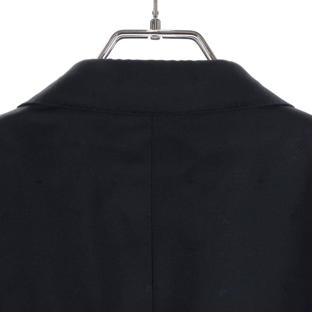 LOUIS VUITTON(ルイヴィトン) 21AW モノグラム ジャガード シングル 2B テーラードジャケット スーツ ブラック RM212F ZLH HKCF4E