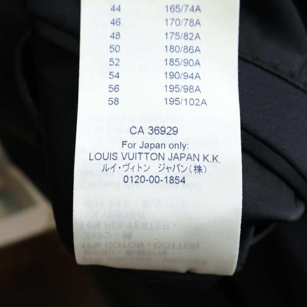 LOUIS VUITTON(ルイヴィトン) 21AW モノグラム ジャガード シングル 2B テーラードジャケット スーツ ブラック RM212F ZLH HKCF4E