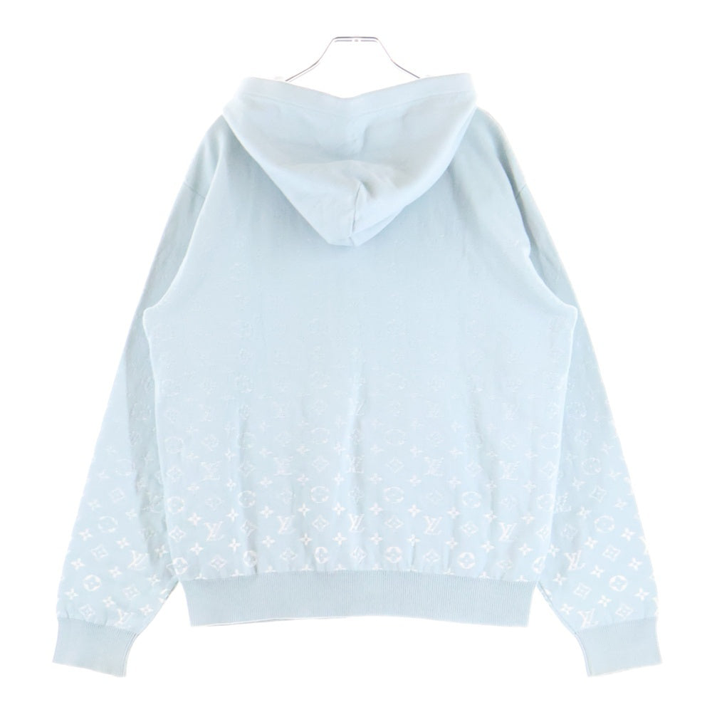 LOUIS VUITTON(ルイヴィトン) 23SS モノグラムグラディエントプルオーバーパーカー フーディー ライトブルー RM231Q