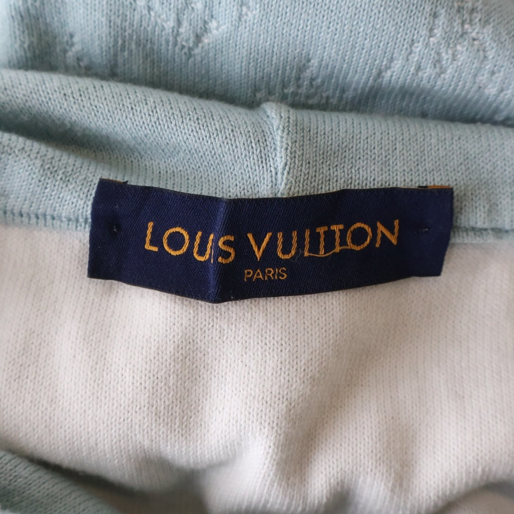 LOUIS VUITTON(ルイヴィトン) 23SS モノグラムグラディエントプルオーバーパーカー フーディー ライトブルー RM231Q