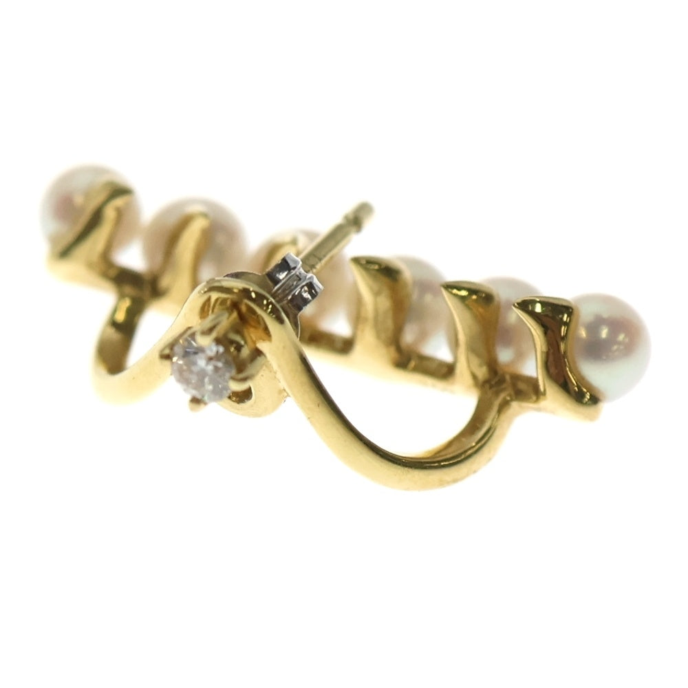 TASAKI(タサキ) デインジャー ガルパー ピアス パール ダイヤモンド