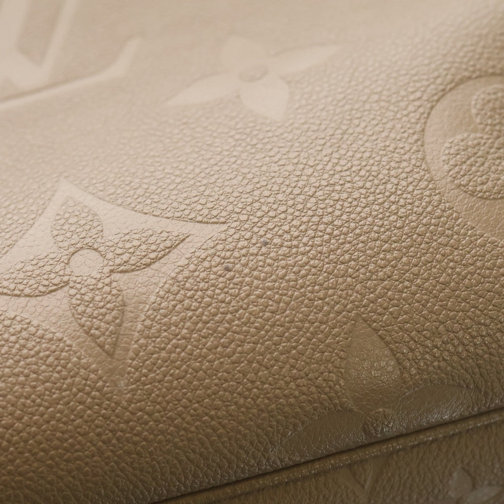 LOUIS VUITTON(ルイヴィトン) モノグラムアンプラント ネヴァーフルMM トートバッグ ハンドバッグ ベージュ レザー M45686 ゴールド金具 レディース
