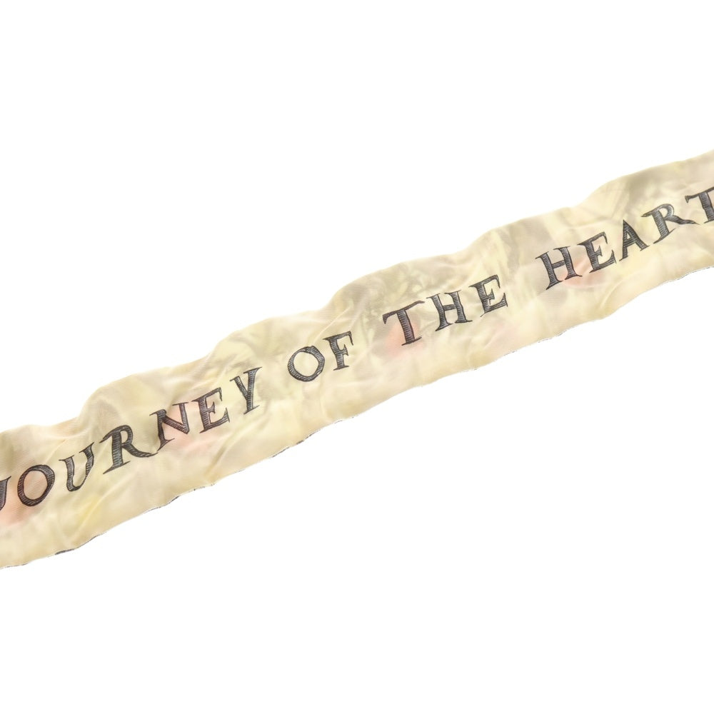 Christian Dior(クリスチャンディオール) ミッツア リボンスカーフ シルク アイボリー レディース