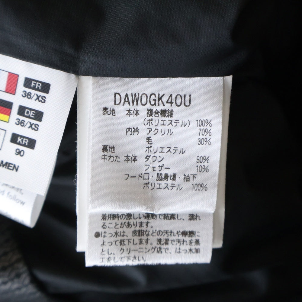 DESCENTE(デサント) MOUNTAINEER 水沢ダウンジャケット ブラック DAWOGK40U レディース
