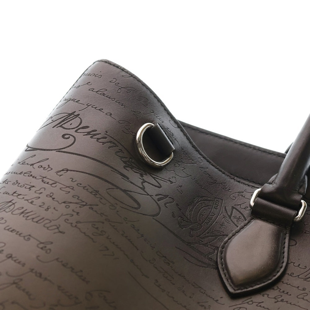 Berluti(ベルルッティ) カリグラフィ トゥジュール トートバッグ ブラウン系 レザー