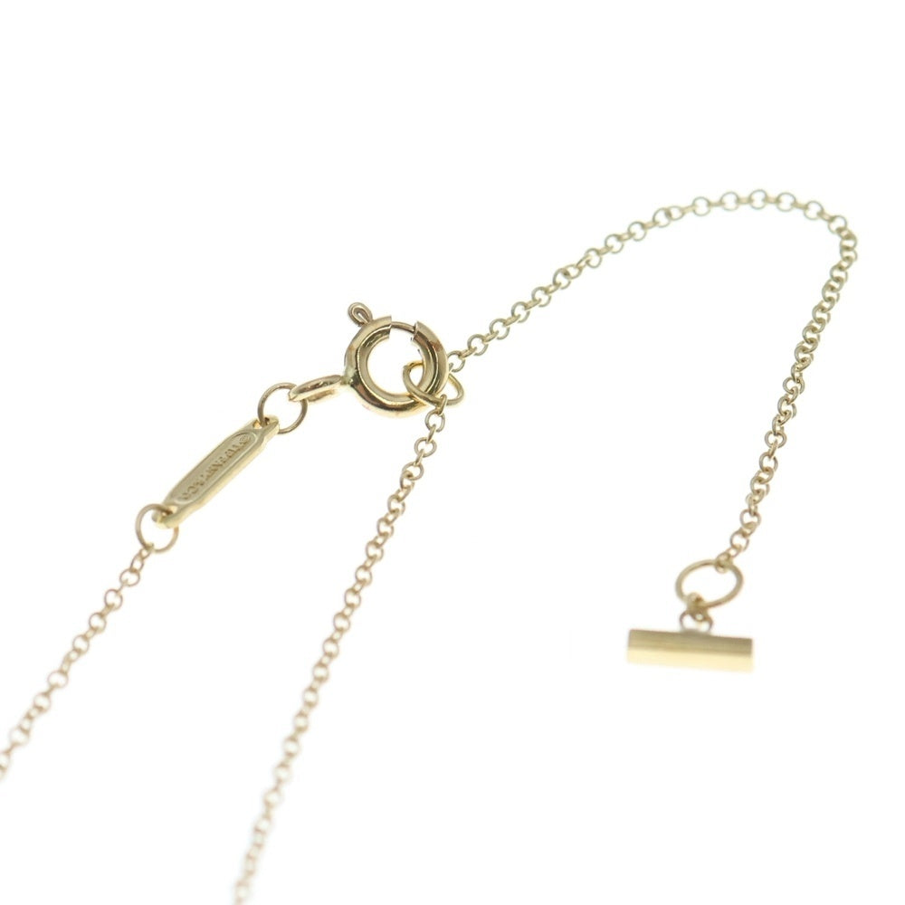 TIFFANY & Co.(ティファニー) Tスマイル スモール ネックレス イエローゴールド Au750YG ジュエリー レディース