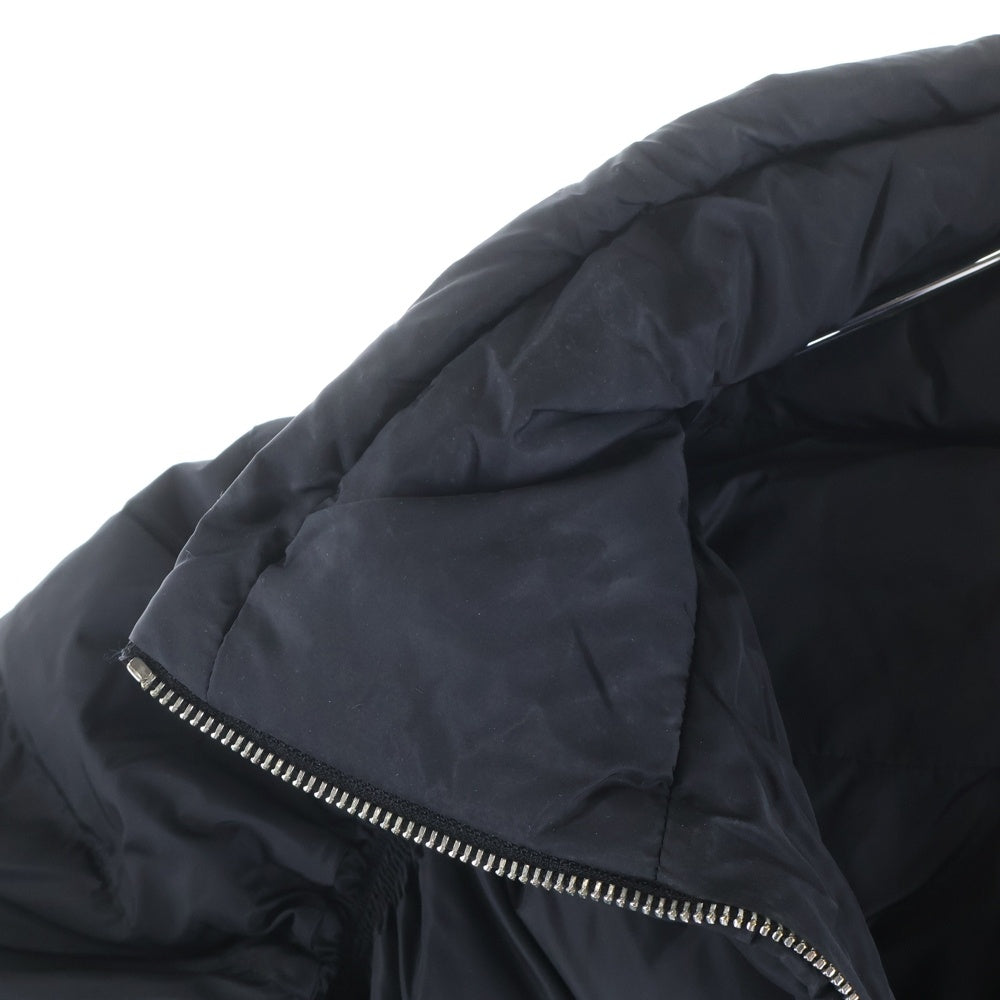 PRADA(プラダ) 19AW 五分袖 ショートダウンジャケット ナイロン ブラック ML193 R142 1AX2 レディース