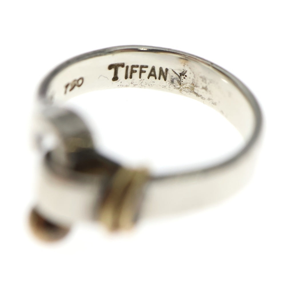 TIFFANY & Co.(ティファニー) フックアンドアイ リング SV 750 指輪 シルバー