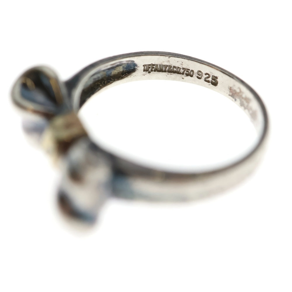 TIFFANY & Co.(ティファニー) リボン リング SV シルバー 指輪 750