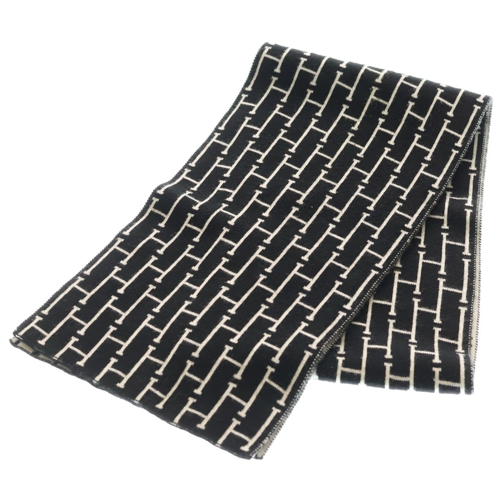 HERMES(エルメス) ロゴ モチーフ マフラー レディース