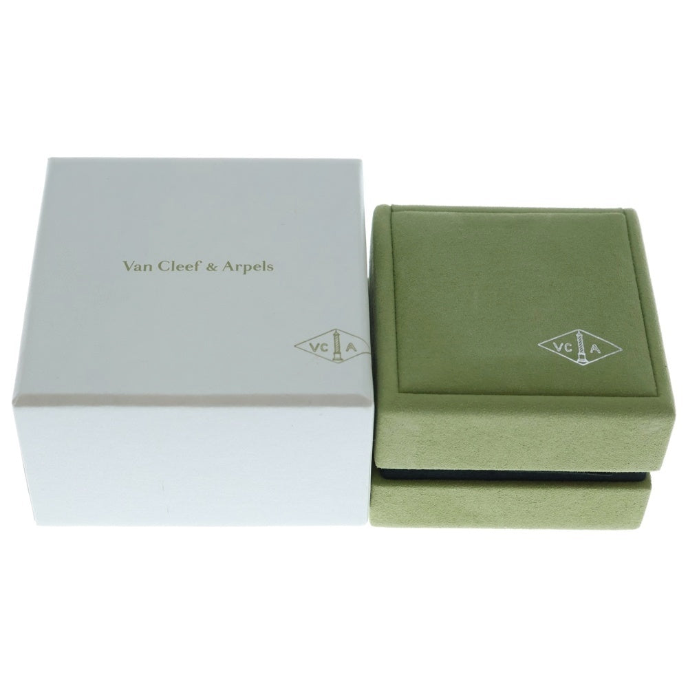 Van Cleef & Arpels(ヴァンクリーフアンドアーペル) スウィートアルハンブラ マザーオブパール ネックレス ペンダント チェーン ゴールド Au750YG 3.0g レディース