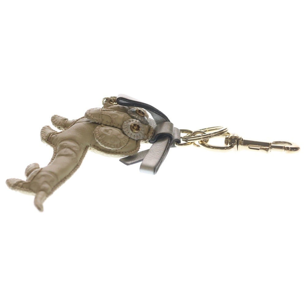 GUCCI(グッチ) 犬 ドッグモチーフ チャーム キーホルダー レディース