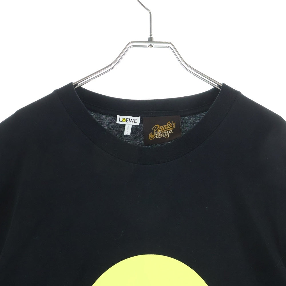 LOEWE(ロエベ) スマイルフロントプリント 半袖Tシャツ ブラック