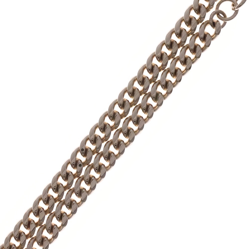 CHANEL(シャネル) ハートラインストーンロゴネックレス ゴールド F23B レディース