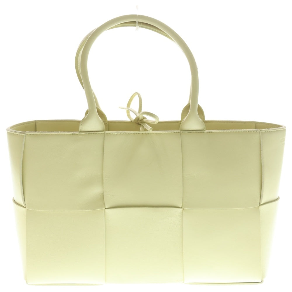 BOTTEGA VENETA(ボッテガヴェネタ) アルコトートバッグ ハンドバッグ スモール イエロー レザー レディース