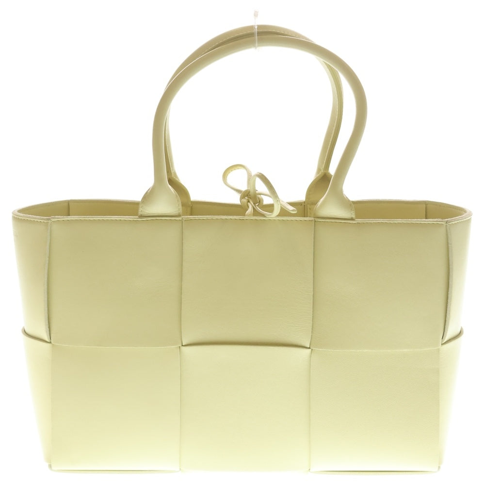 BOTTEGA VENETA(ボッテガヴェネタ) アルコトートバッグ ハンドバッグ スモール イエロー レザー レディース