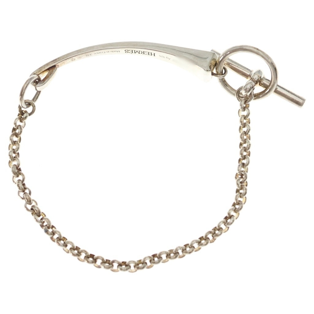 HERMES(エルメス) クルードフォルジュ ブレスレット チェーン シルバー 925 レディース