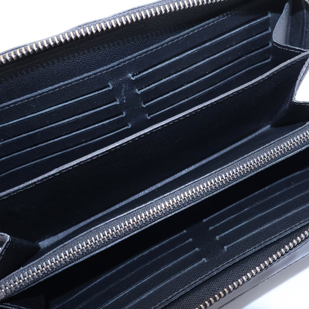 LOUIS VUITTON(ルイヴィトン) モノグラムエクリプス ジッピーXL ロングウォレット 長財布 カードケース ブラック PVC M61698 シルバー金具 レディース