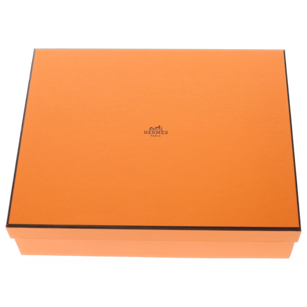 HERMES(エルメス) ジップアンゴーGM エヴァーカラー ジョーヌナプル シェーヌダンクル クラッチ セカンドバッグ シルバー金具 イエロー W刻印 レディース