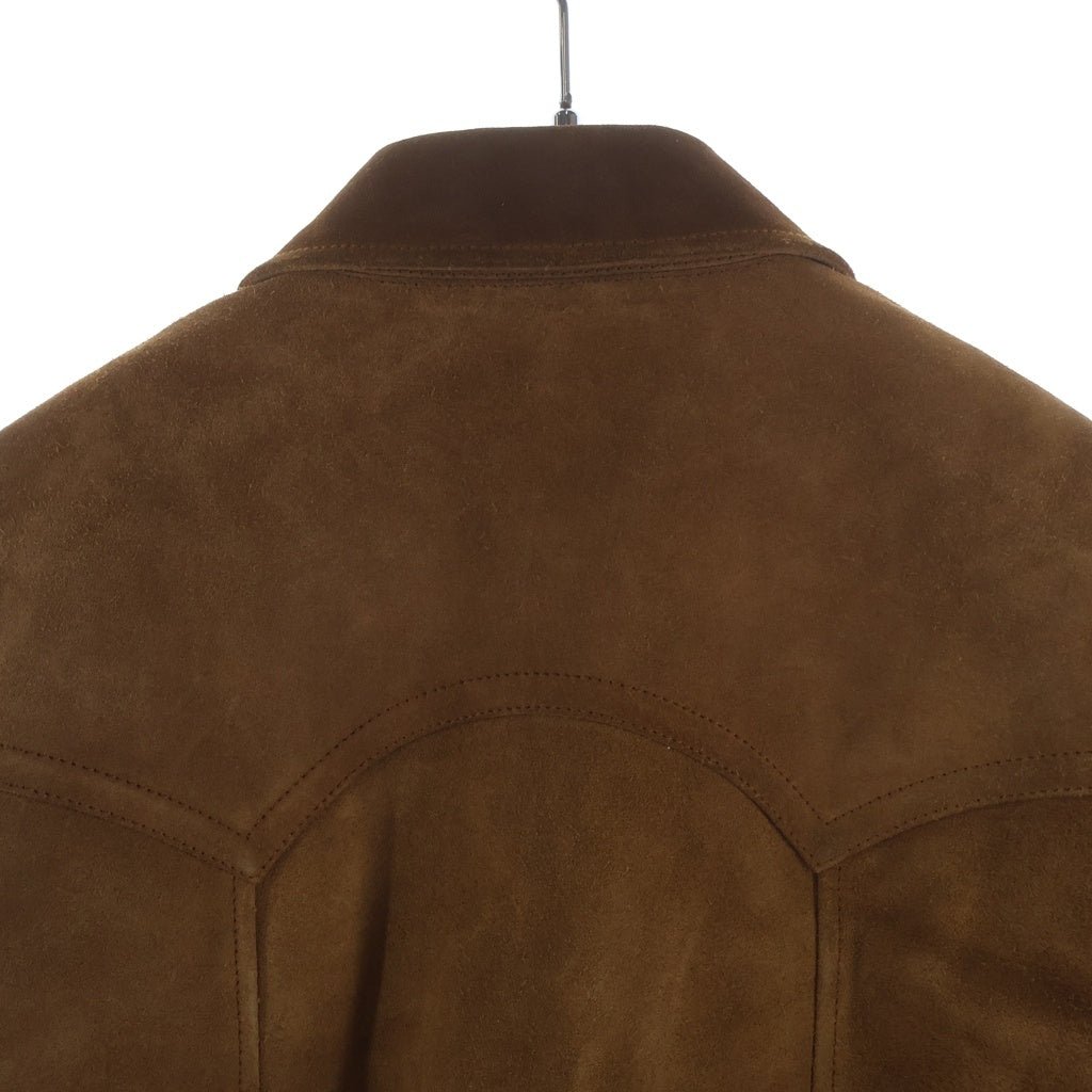 SAINT LAURENT PARIS(サンローランパリ) 15aw ボンバージャケット エディ期 スエード ブラウン