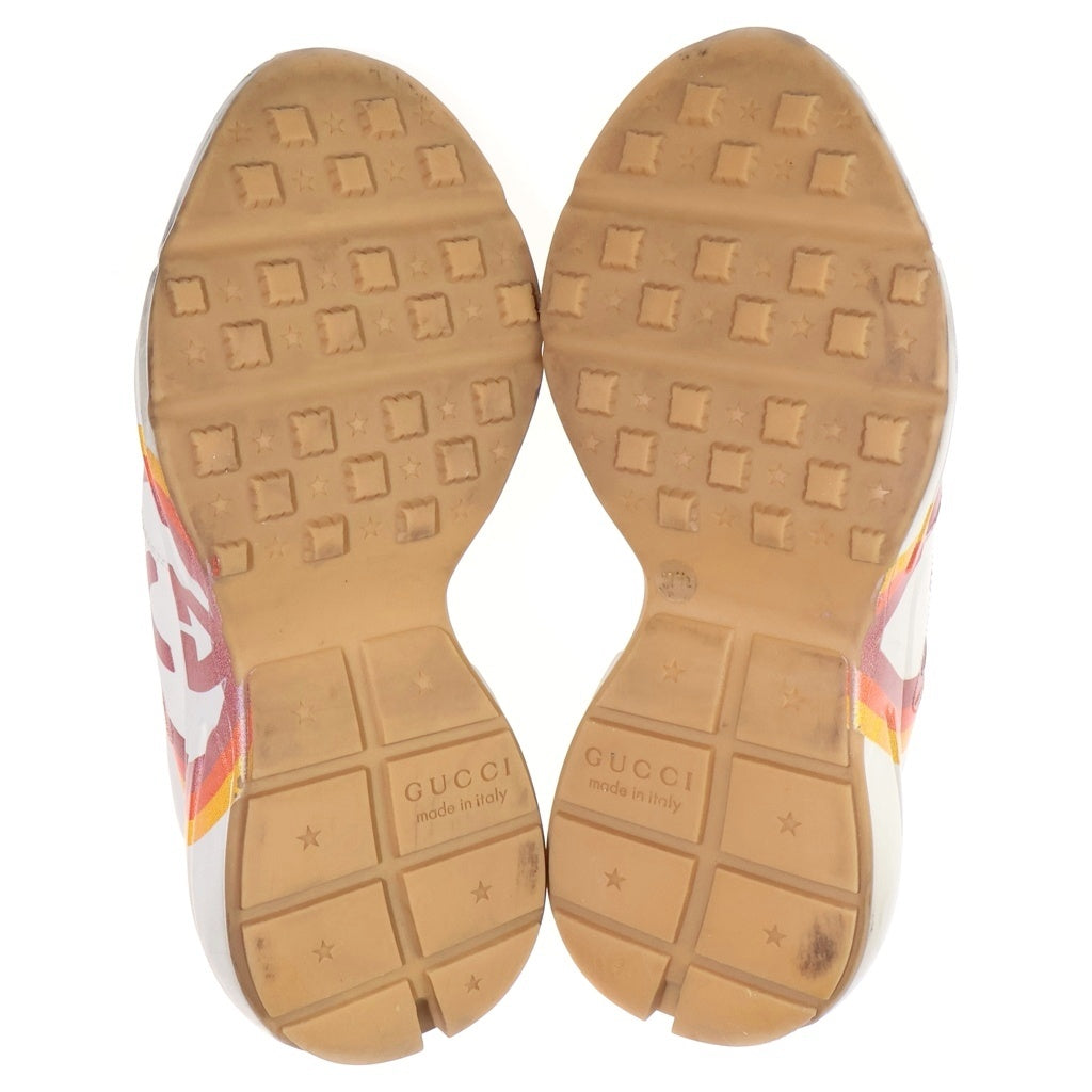 GUCCI(グッチ) インターロッキングG ハート スニーカー アイボリー #37 1/2 550049 レディース