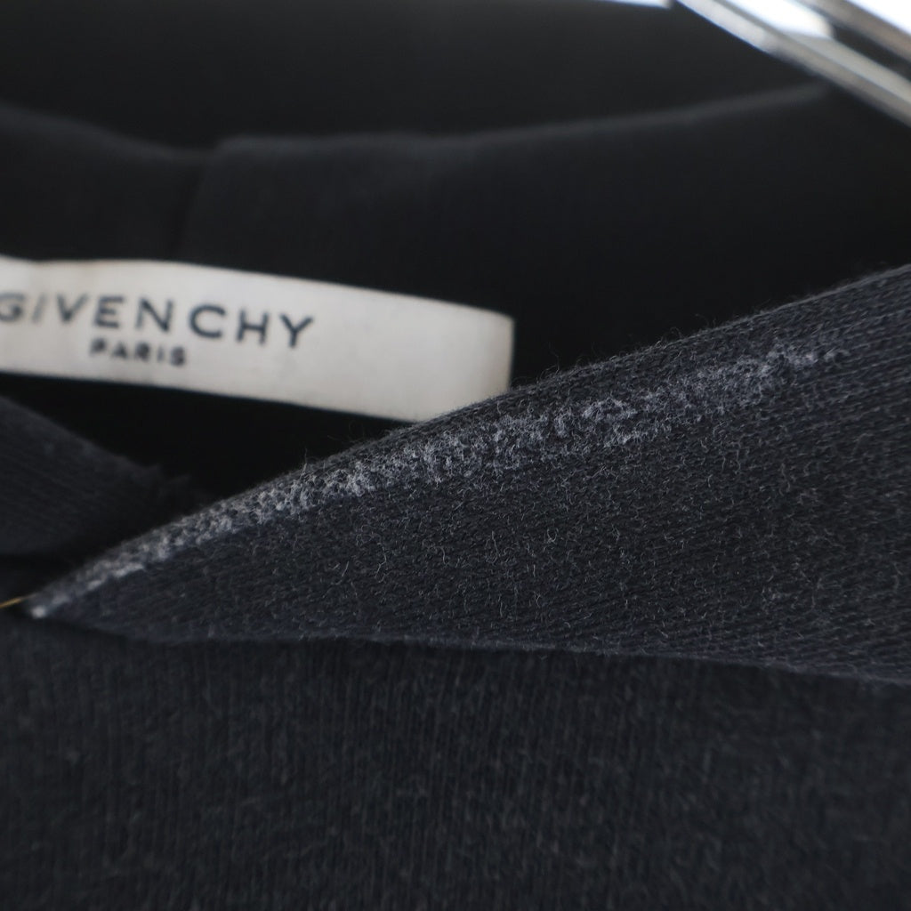 GIVENCHY(ジバンシィ) フロントロゴプリント プルオーバーパーカー フーディー #XS レディース