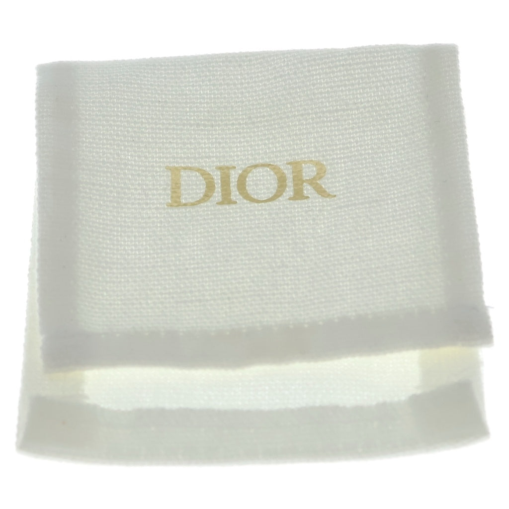 DIOR(ディオール) CLAIRE DE LUNE ラインストーン CDロゴ ピアス ゴールド レディース