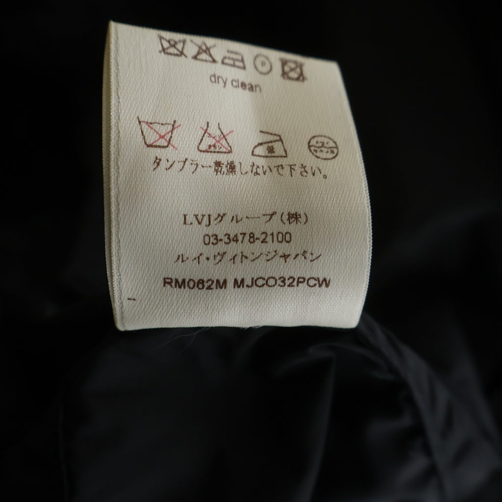 LOUIS VUITTON(ルイヴィトン) モノグラム プリント ナイロンウインドブレーカー ライトアウター ブラック #46