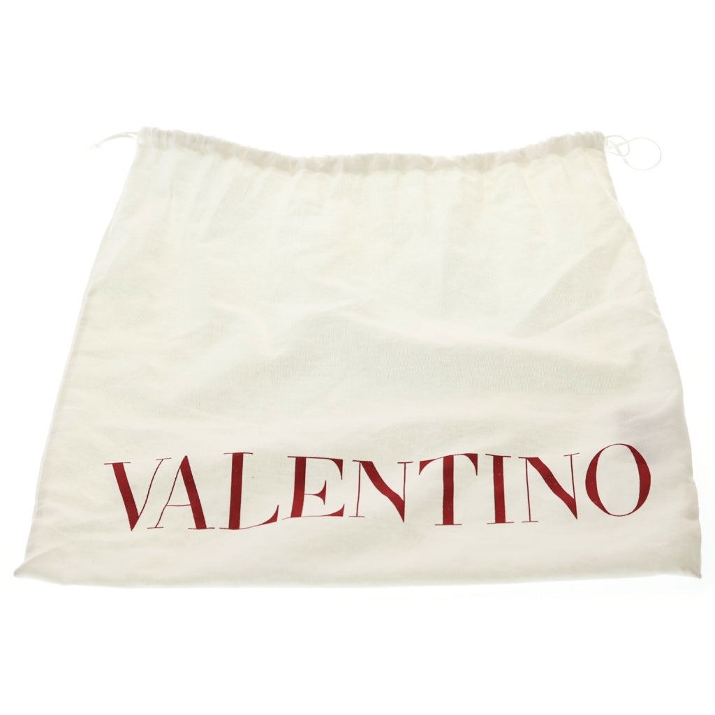 VALENTINO(ヴァレンティノ) ショルダーバッグ スタッズ ミニバッグ アイボリー レザー ゴールド金具 レディース