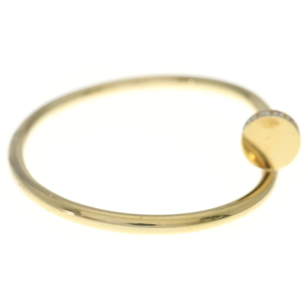 Cartier(カルティエ) ジュストアンクル ダイヤ ブレスレット イエローゴールド Au750YG #16 レディース