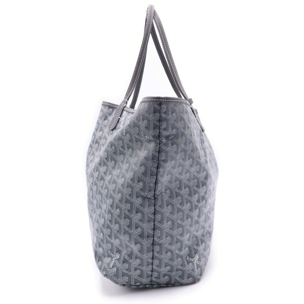 GOYARD(ゴヤール) サンルイPM PVCレザー ハンドバッグ ショルダーバッグ グレー レディース