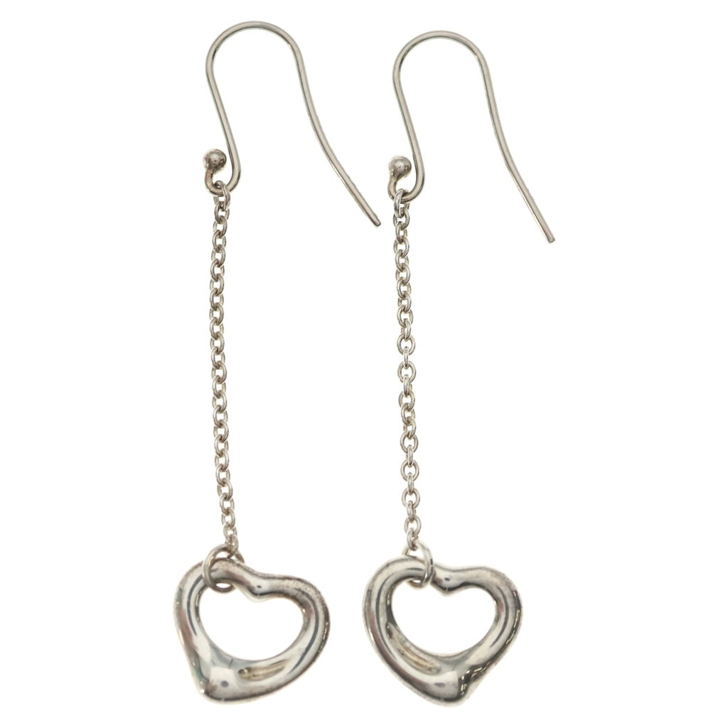 TIFFANY & Co.(ティファニー) エルサペレッティ オープンハート ドロップピアス シルバー SV925 レディース