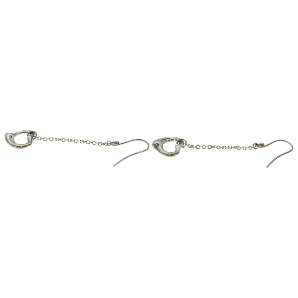 TIFFANY & Co.(ティファニー) エルサペレッティ オープンハート ドロップピアス シルバー SV925 レディース