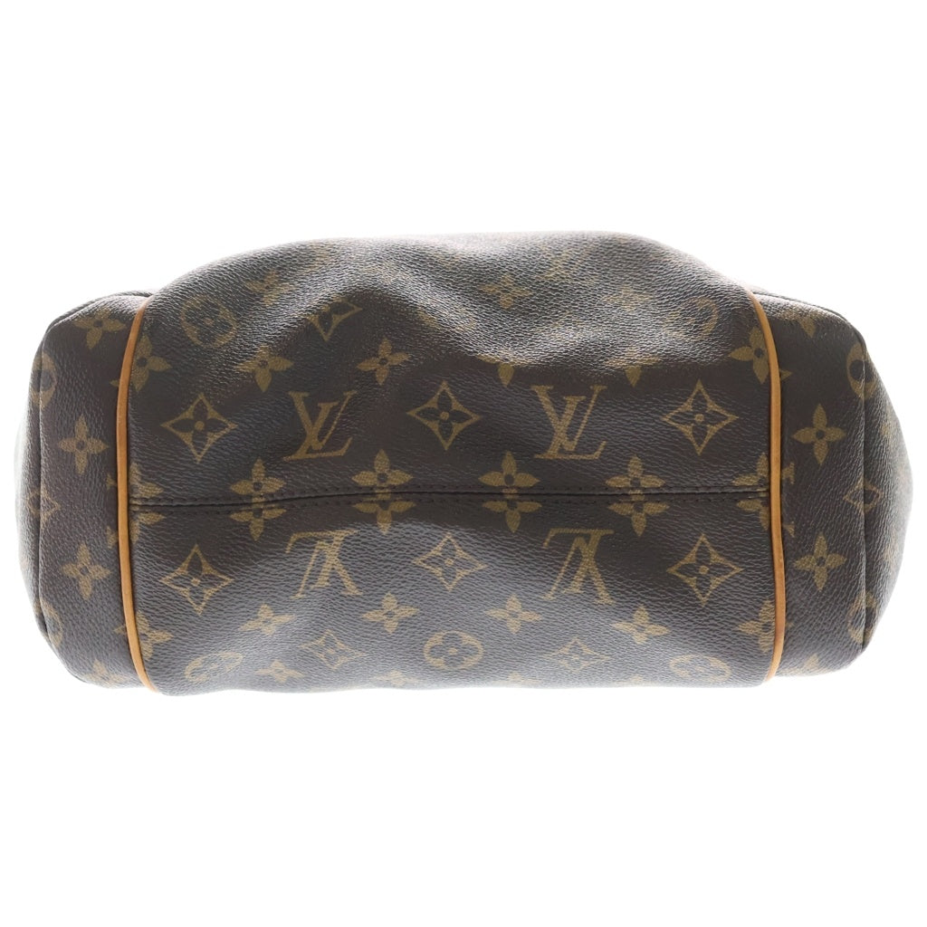 LOUIS VUITTON(ルイヴィトン) モノグラム トータリーPM PVC レザー トートバッグ M56688 ブラウン レディース