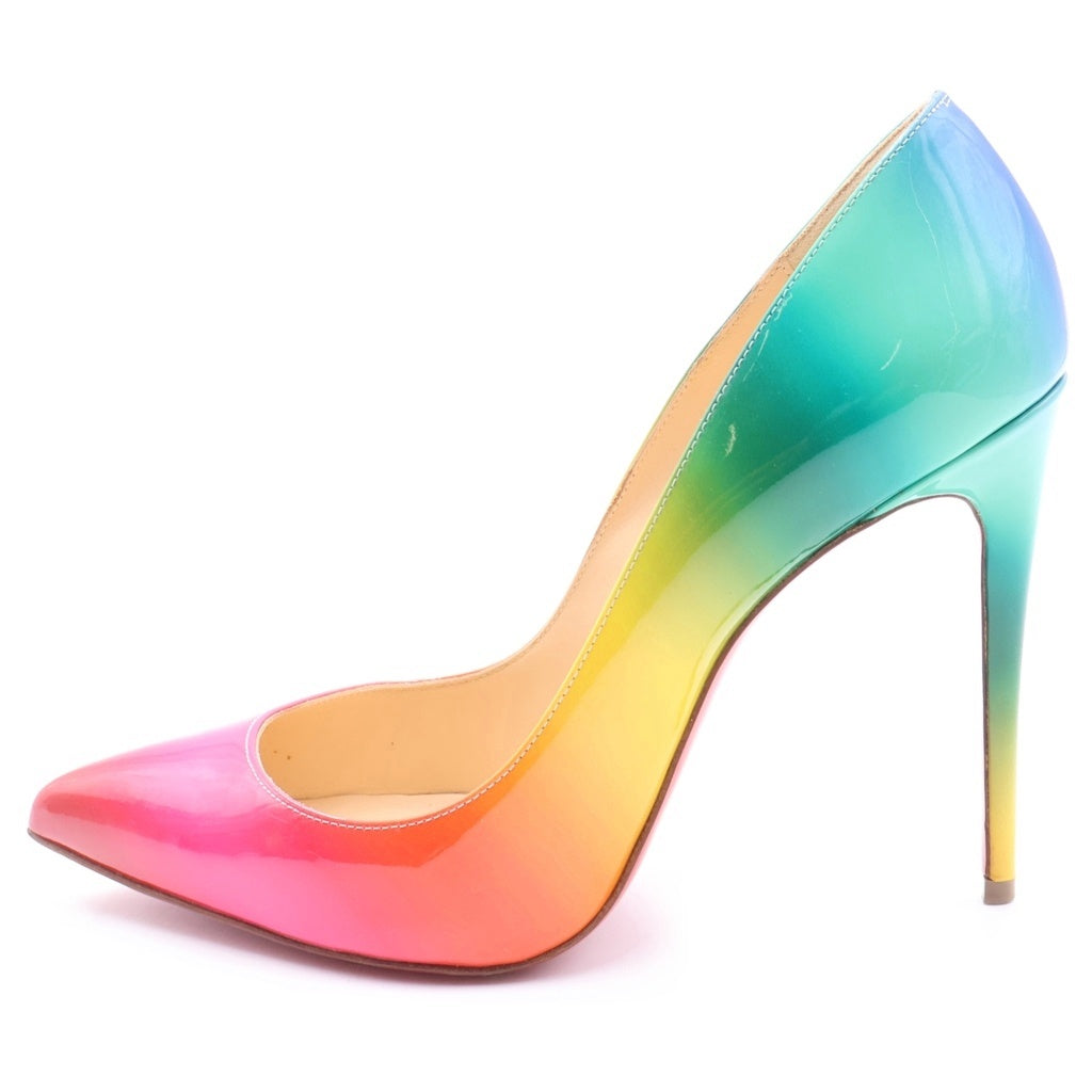 CHRISTIAN LOUBOUTIN(クリスチャンルブタン) グラデーションヒールシューズ マルチカラー #38 1/2 レディース