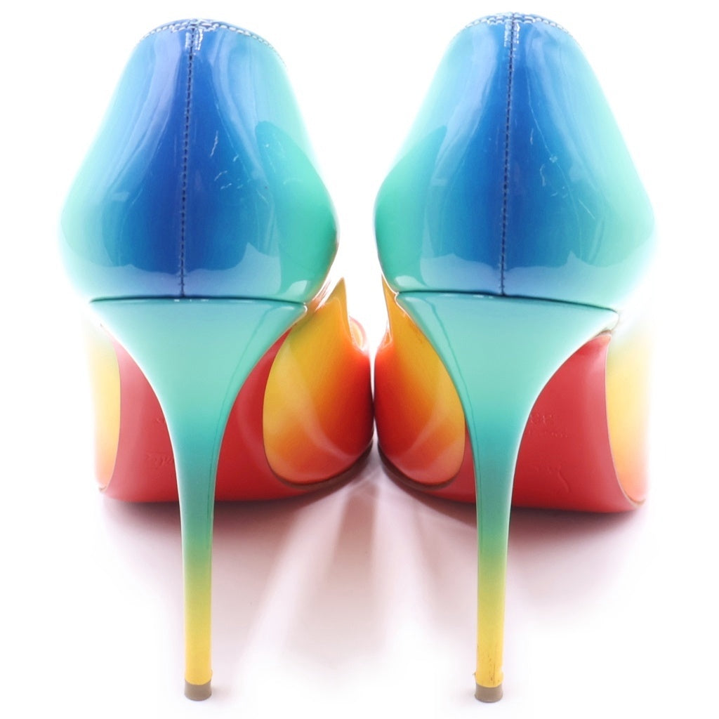 CHRISTIAN LOUBOUTIN(クリスチャンルブタン) グラデーションヒールシューズ マルチカラー #38 1/2 レディース