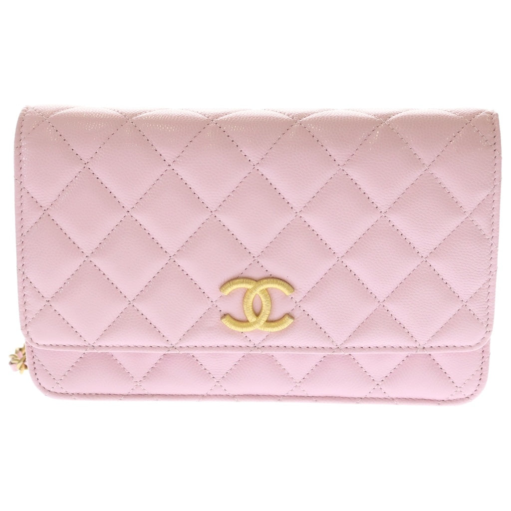 チェーンウォレット ピンク シャネルチェーンウォレット ピンク 財布 シャネル CHANEL シャネル