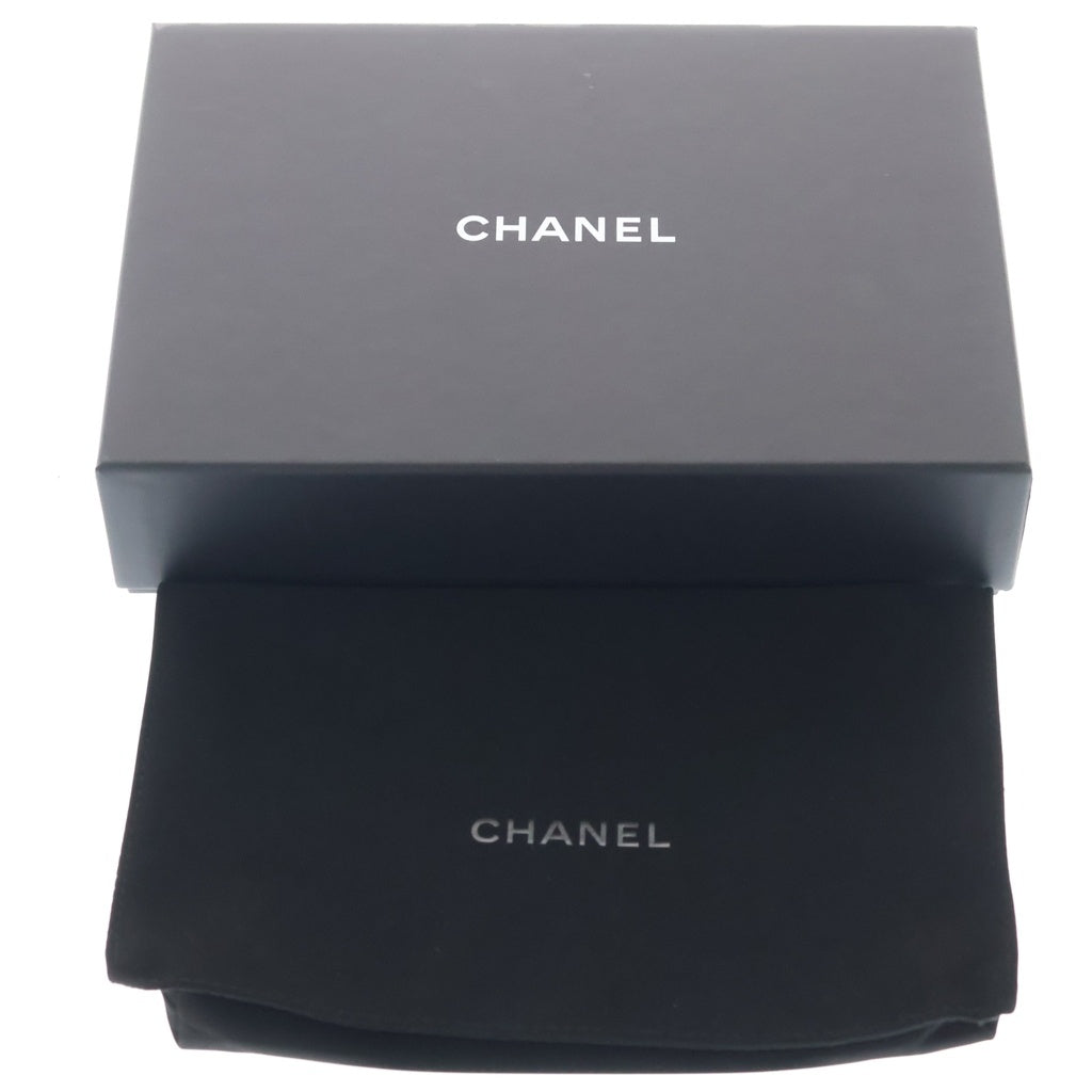 CHANEL(シャネル) ココマーク チェーンウォレット ショルダーウォレット ピンク キャビアスキン ゴールド金具 レディース