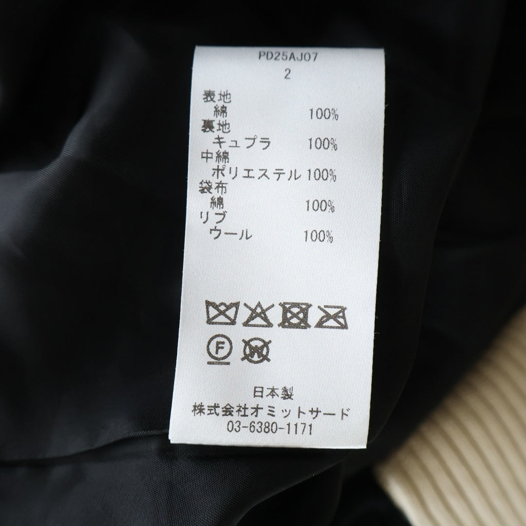 NO BRAND(ノーブランド) 閻魔大王 バック刺繍 ベロアジャケット ライトアウター ブラック #2
