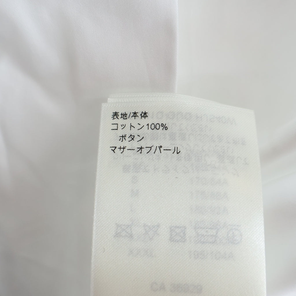 LOUIS VUITTON(ルイヴィトン) STAPLES EDITION 無地 シャツ ホワイト #XL RM241QOUQHJS40W レディース