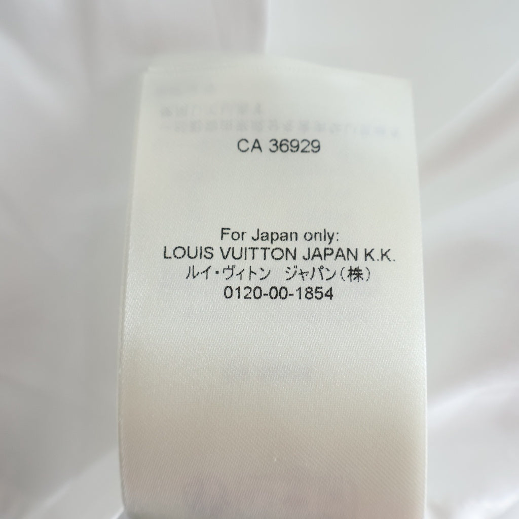 LOUIS VUITTON(ルイヴィトン) STAPLES EDITION 無地 シャツ ホワイト #XL RM241QOUQHJS40W レディース