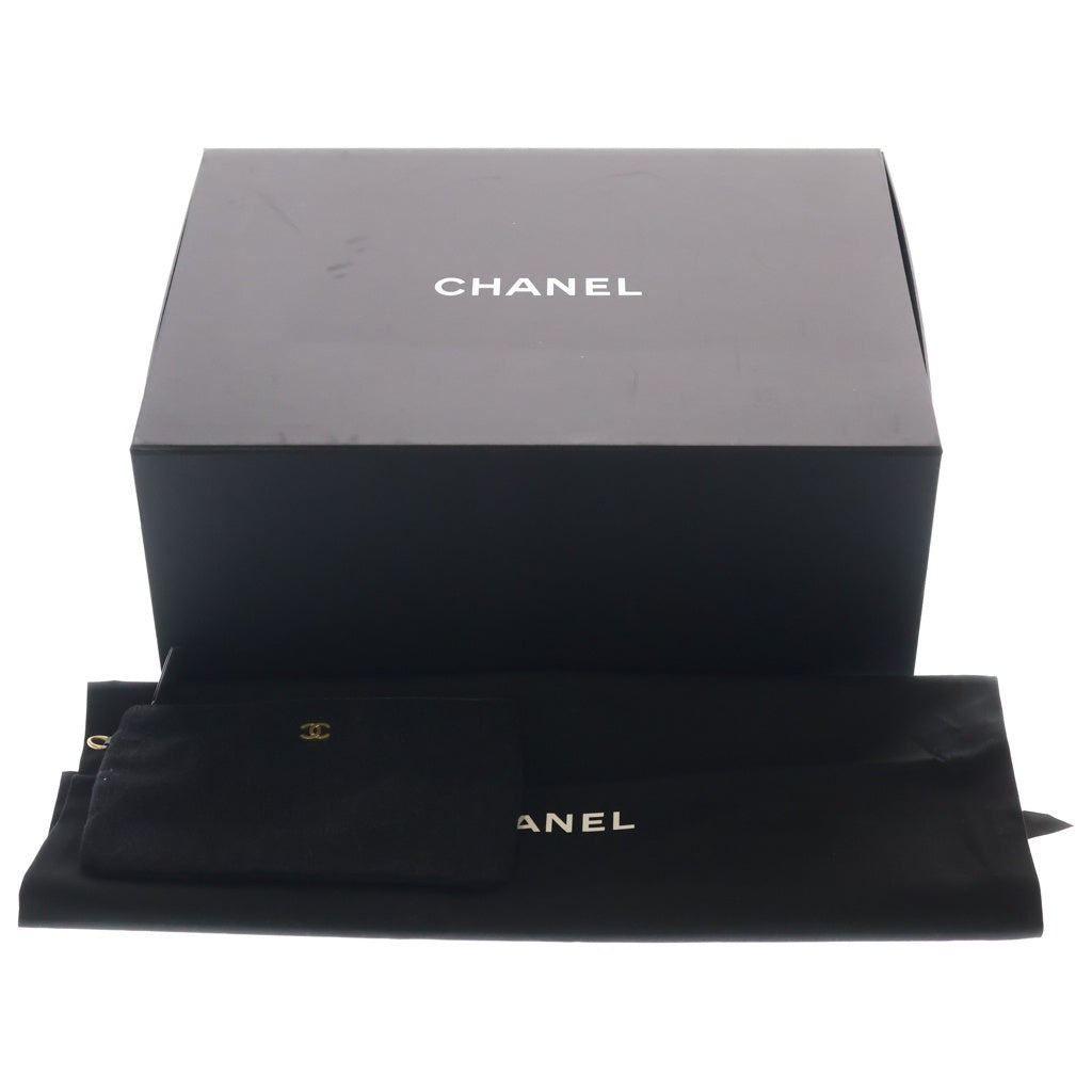 CHANEL(シャネル) シャネル25 スモールバッグ 黒 デニム GD金具 プレート AS5293 レディース