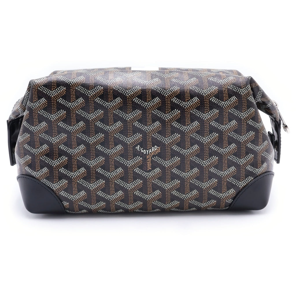 GOYARD(ゴヤール) ボウリング25 トイレタリーバッグ ポーチ コーティングキャンバス ブラック
